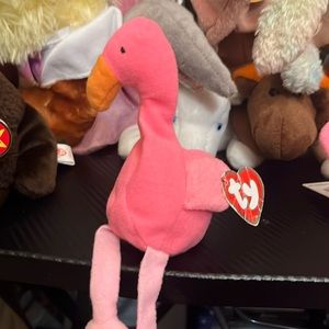 Teenie beanie babies [PINKY] 1993